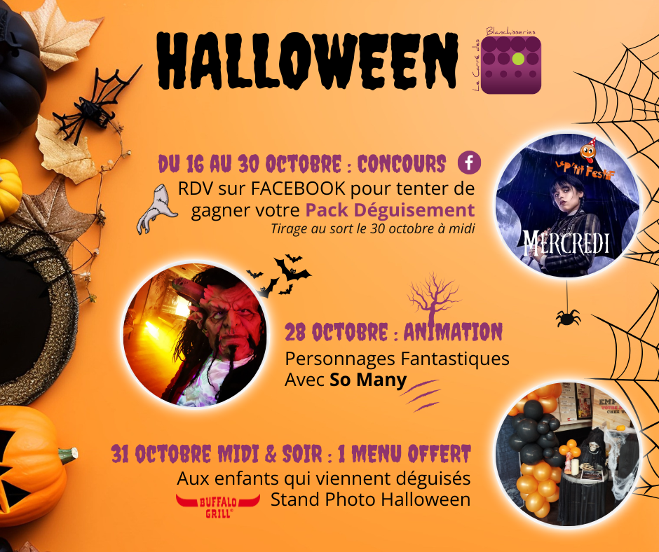 HALLOWEEN AU CARRÉ !!!